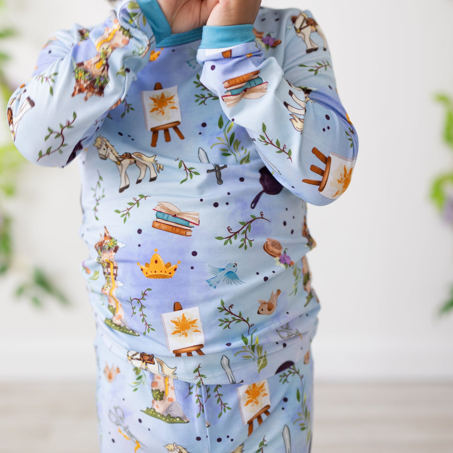 Tower Tangles 2pc Long Sleeve Pajamas