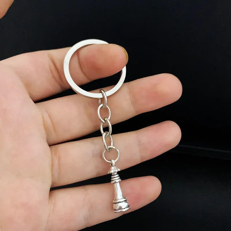 New Products/Chess and Card Pendant Keychain Alloy Pendant Keychain Entertainment Game Jewelry Discover Jewelry Gift