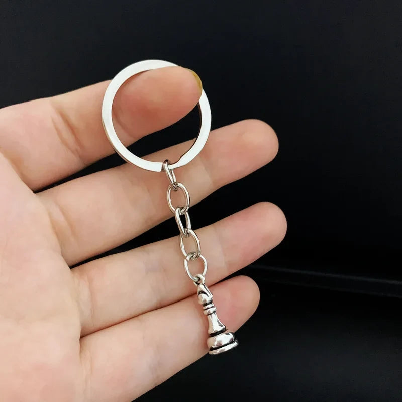 New Products/Chess and Card Pendant Keychain Alloy Pendant Keychain Entertainment Game Jewelry Discover Jewelry Gift