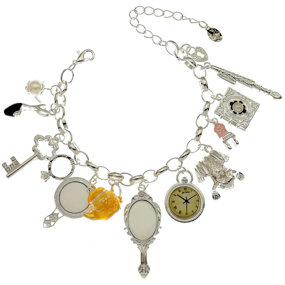 Clearance_Cat Pendant Charm Chain Link Bracelets For Women Cowgirl Cuff Bangles Fashion Jewelry Egyptian Bastet Pulseira Accesso