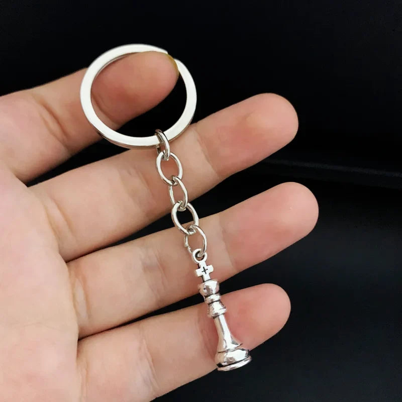 New Products/Chess and Card Pendant Keychain Alloy Pendant Keychain Entertainment Game Jewelry Discover Jewelry Gift