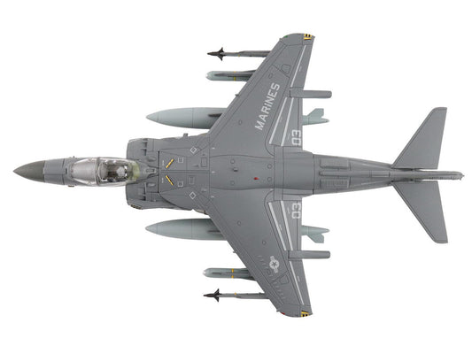 McDonnell Douglas AV-8B Plus Harrier II Aircraft "165357 VMA-231 Ace of Spades Operation Inherent Resolve USCENTCOM" (2017) United States Marine Corps "Air Power Series" 1/72 Diecast Model by Hobby Master