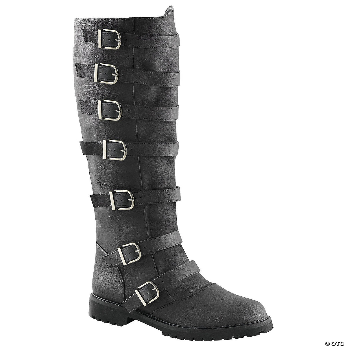 Distressed boots-black sz 8-9