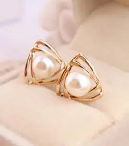 Korean Jewelry Sweet And Romantic And Lovely An Generous Temperament Imitation Pearl Earrings Boucle D'oreille Femme 2017 Brinco