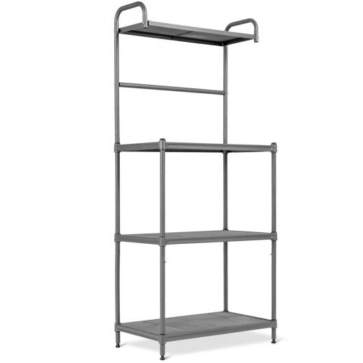 4-Tier Baker's Rack Stand Shelves Kitchen Storage Rack Organizer