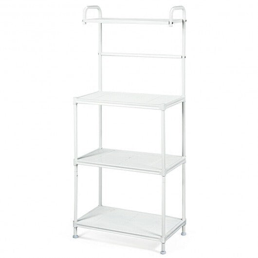 4-Tier Baker's Rack Stand Shelves Kitchen Storage Rack Organizer