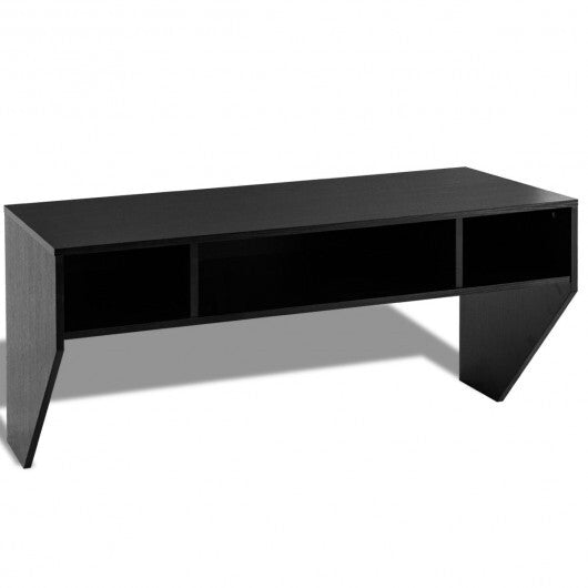 Wall Mounted Floating Computer Table Desk Storage Shelf-White