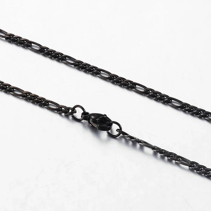 New Fashion Popular Black Necklace Men And Women Hip-Hop Dark Style Classic Jewelry
