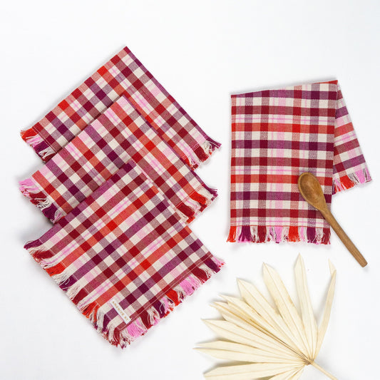 Noel Plaid Party Napkin