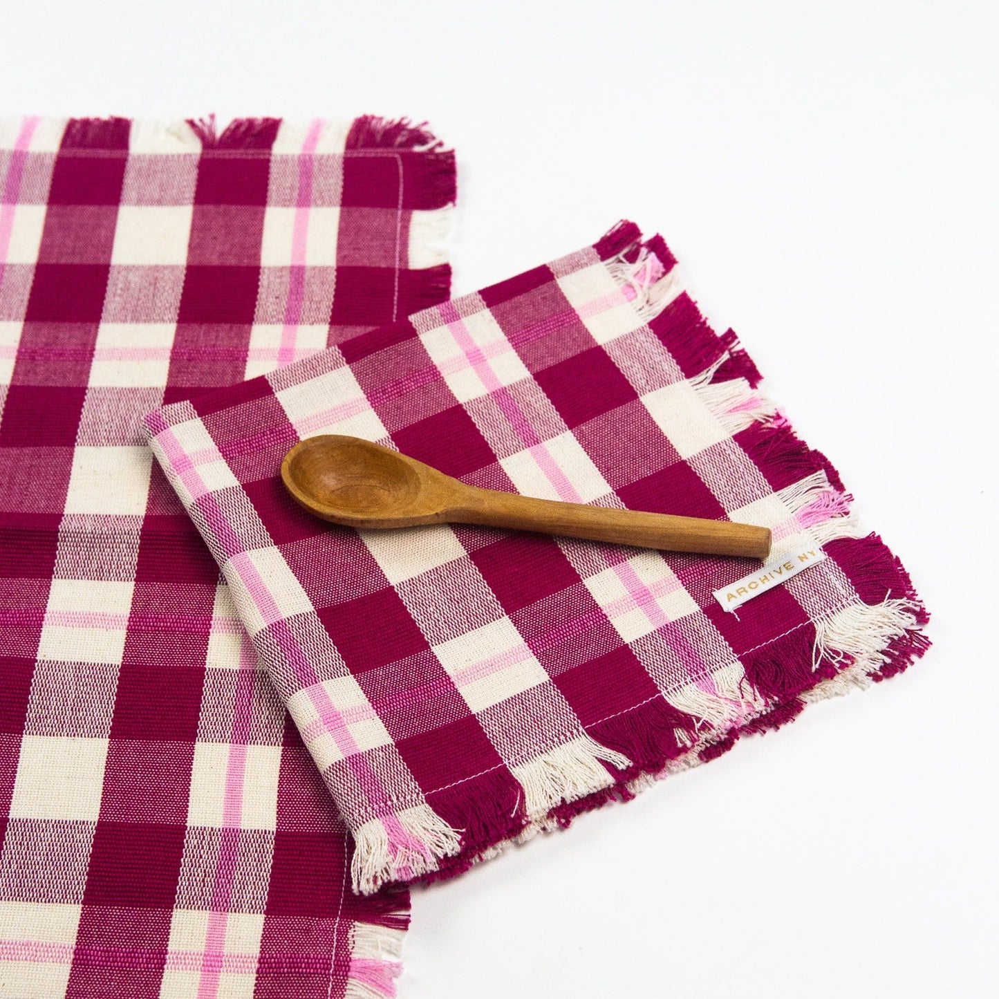 Abigail Plaid Party Napkin