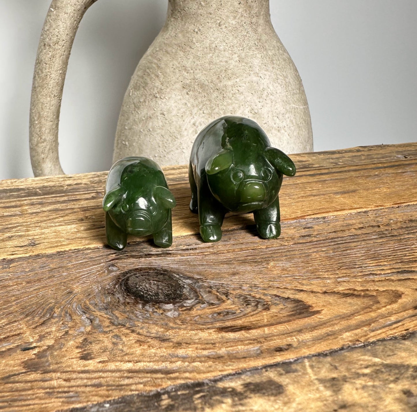 Jade Pig, (available in multiple sizes)