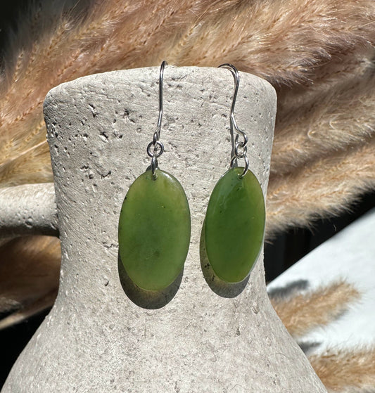 Oval Drop Earrings, 0018