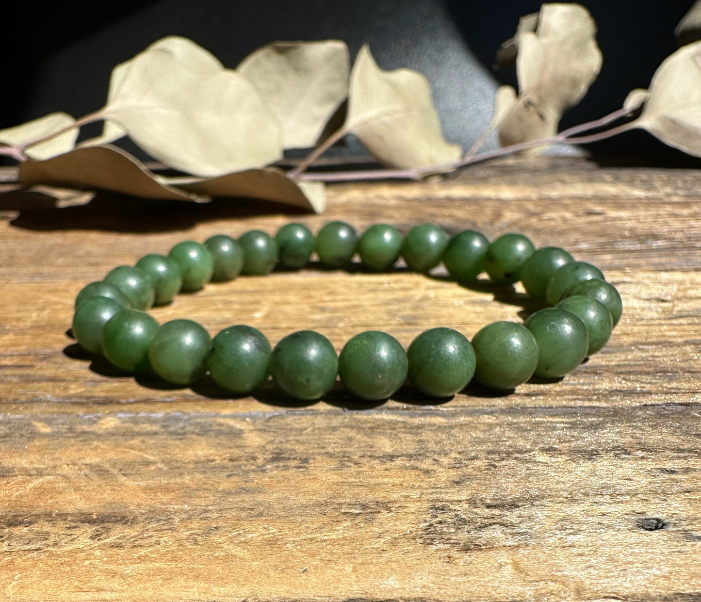 Satin Finish Bead Bracelet