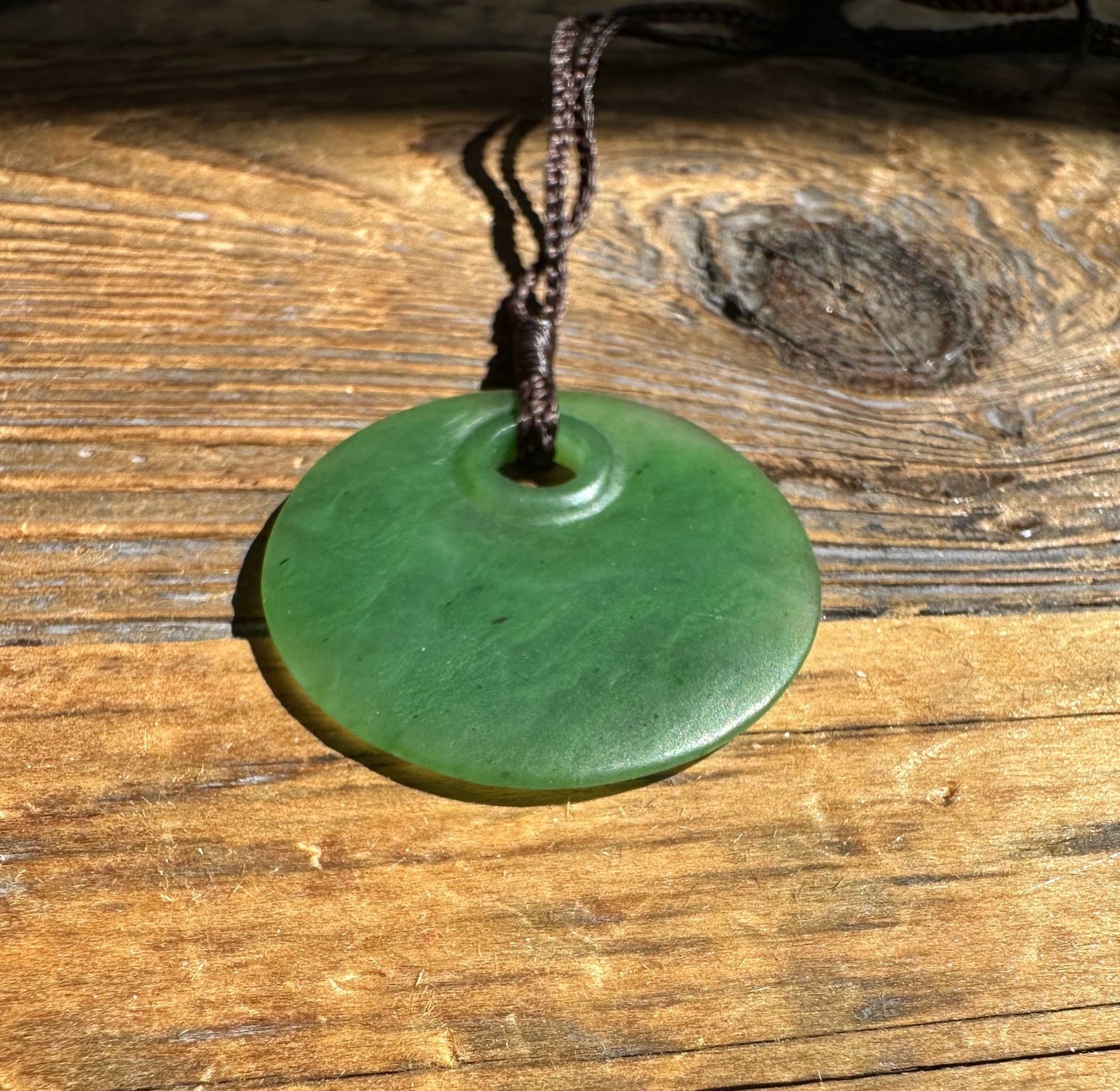 Jade Round, Pendant 30mm