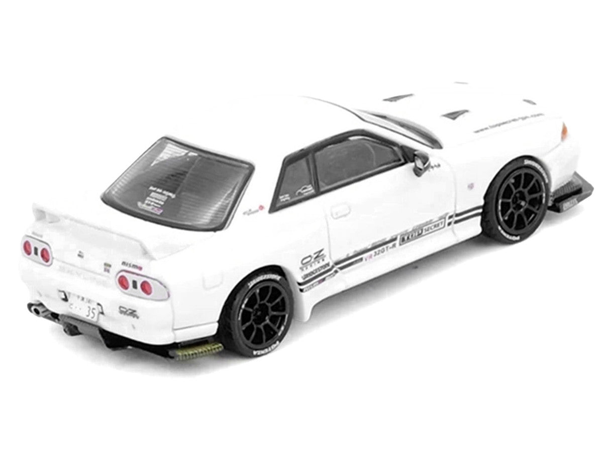 Nissan Skyline "Top Secret" (VR32) GT-R RHD (Right Hand Drive) White 1/64 Diecast Model Car by Inno Models