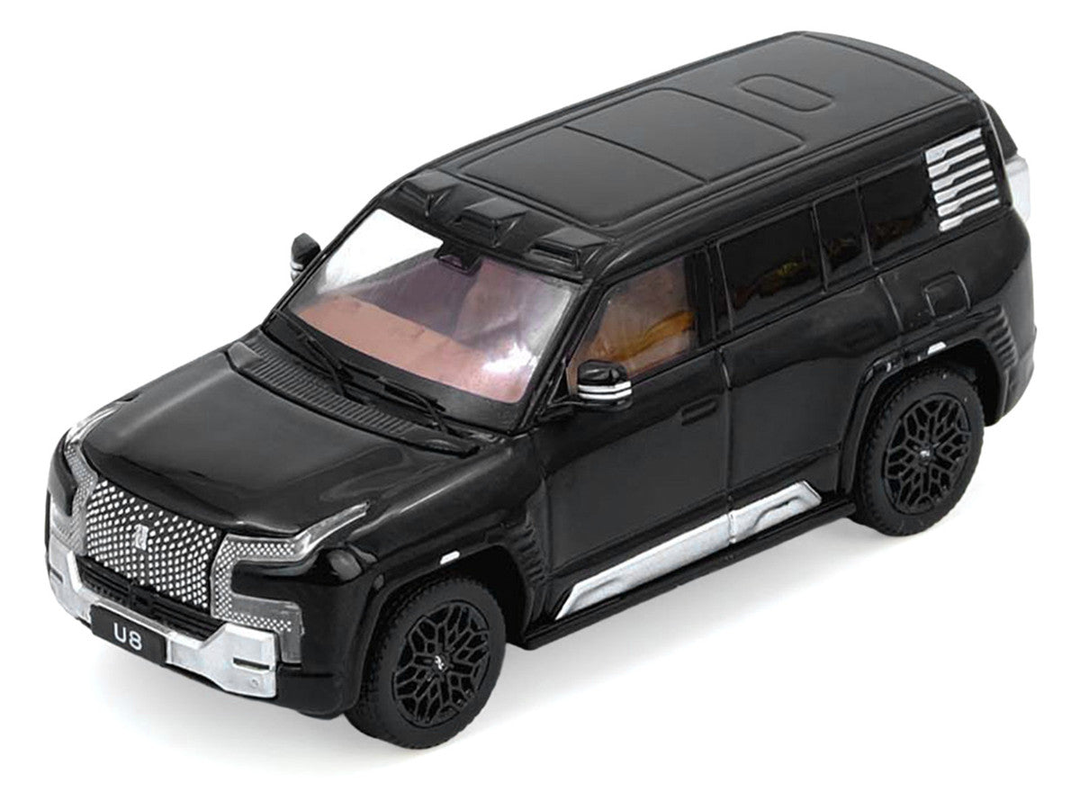 Yangwang U8 Black 1/64 Diecast Model Car by Inno Models