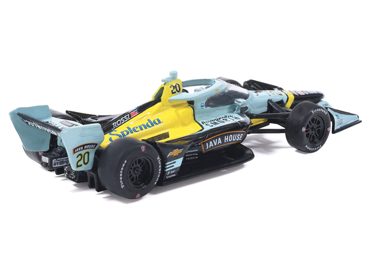 Dallara IndyCar #20 Alexander Rossi "Java House" Ed Carpenter Racing (Road Course Configuration) "NTT IndyCar Series" (2026) 1/64 Diecast Model by IXO Models