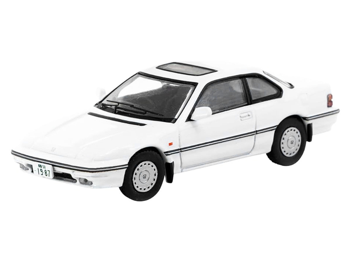 Honda Prelude (BA4) RHD (Right Hand Drive) White "J Collection" Series 1/64 Diecast Model by Tarmac Works