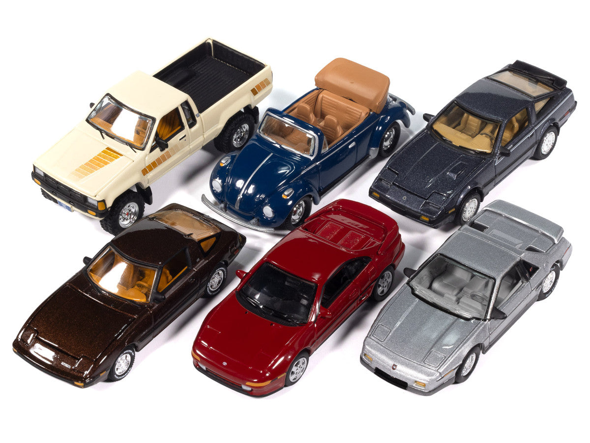 "Classic Gold Collection" 2026 Release 1 Set A of 6 Cars 1/64 Diecast Model Cars by Johnny Lightning