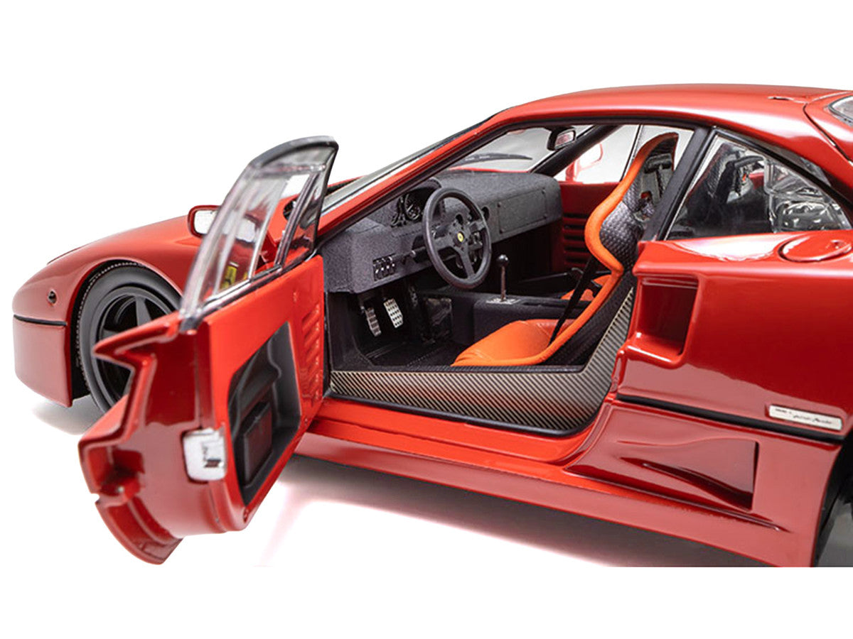 Ferrari F40 Light Weight LM Wing Red 1/18 Diecast Model Car by Kyosho