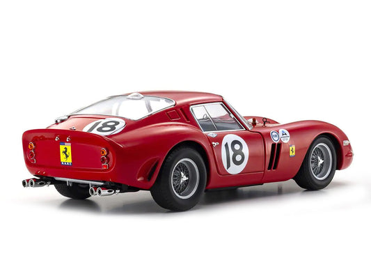 Ferrari 250 GTO #18 Pedro Rodriguez Winner "Daytona 3 Hours" (1963) 1/18 Diecast Model Car by Kyosho