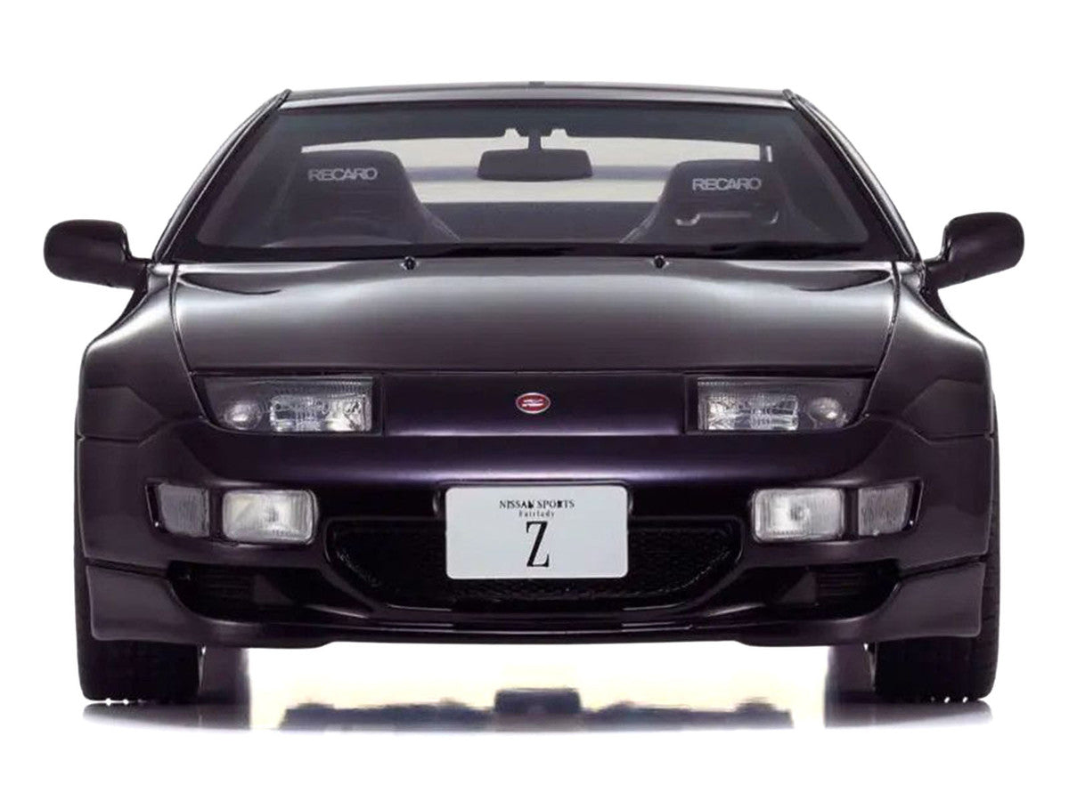 Nissan Fairlady Z (Z32) Version R 2by2 RHD (Right Hand Drive) Purple Metallic 1/18 Model Car by Kyosho