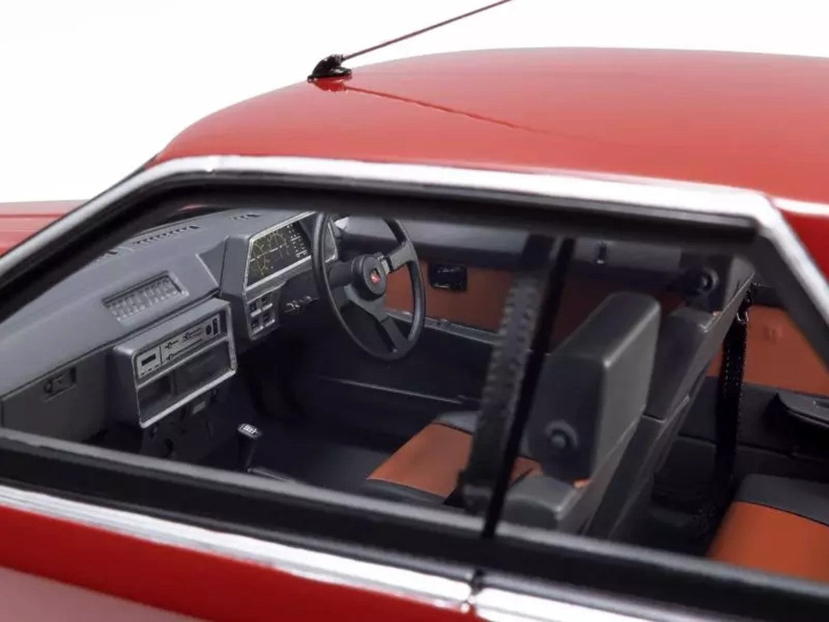 Nissan Skyline 2000 Turbo Intercooler RS-X RHD (Right Hand Drive) Red and Black 1/18 Model Car by Kyosho