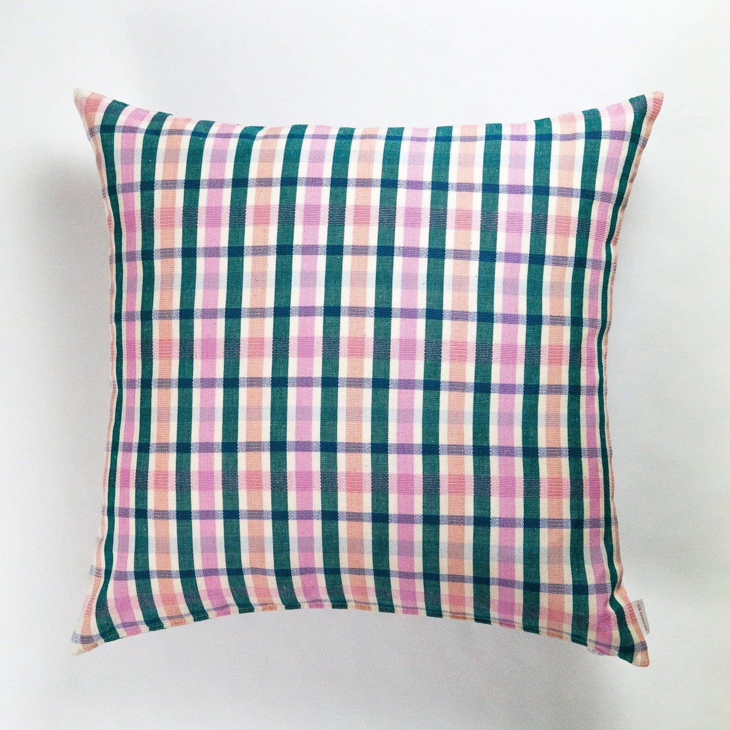 Lola Plaid Square Pillow