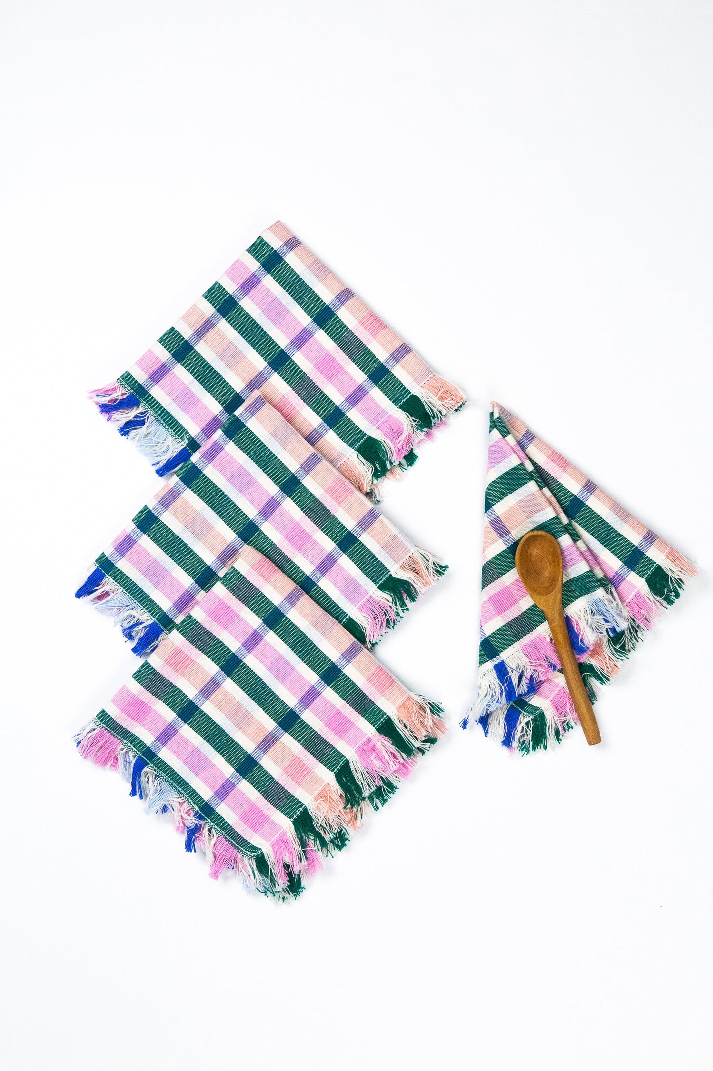 Lola Plaid Party Napkin