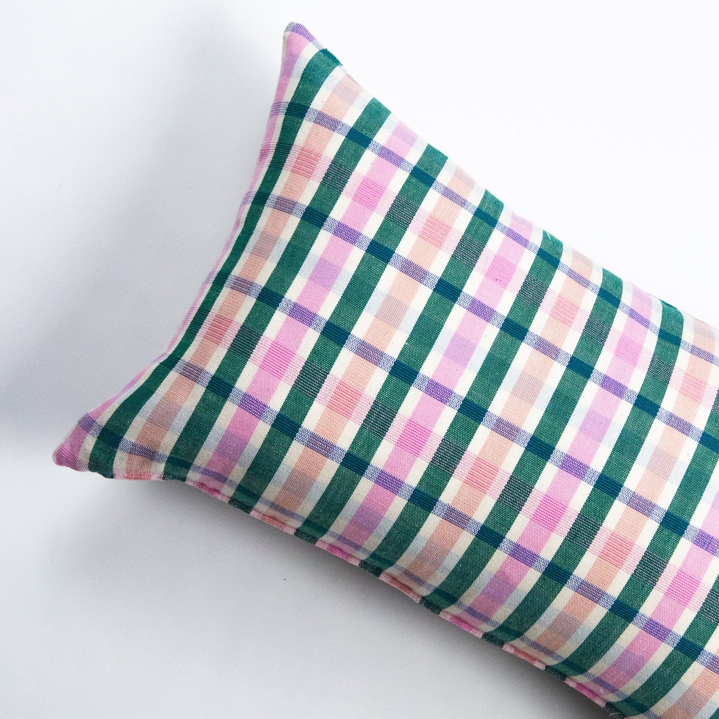 Lola Plaid Rectangle Pillow