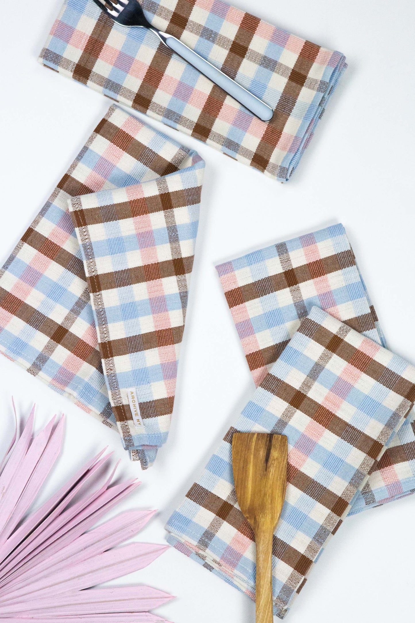 Louisa Plaid Dinner Napkin