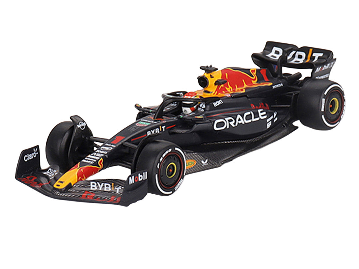 Red Bull Racing RB19 #1 Max Verstappen Winner Formula One F1 "Bahrain GP" (2023) Limited Edition 1/64 Die Cast Model Car by Mini GT