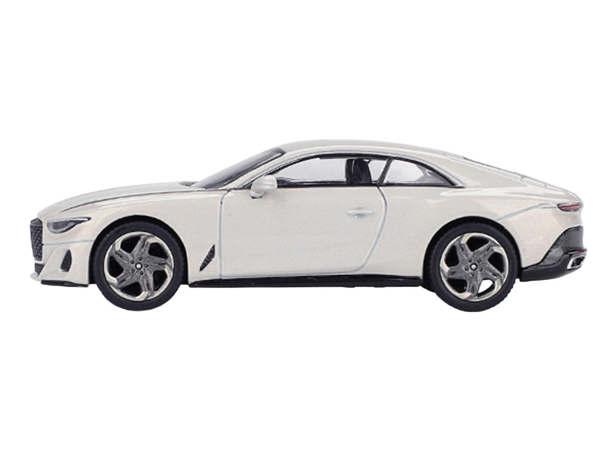 Bentley Batur Bonneville Pearl White Metallic Limited Edition 1/64 Die Cast Model Car by Mini GT