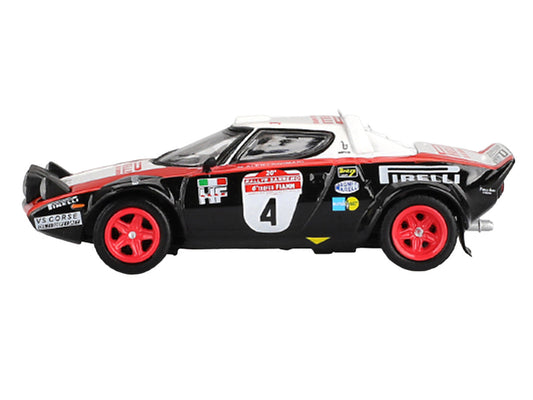 Lancia Stratos HF #4 Markku Alen - Ilkka Kivimaki Winner "Rally Sanremo" (1978) Limited Edition 1/64 Diecast Model Car by Mini GT