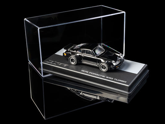 1975 Porsche 930 Turbo Black "Collection" Series 1/64 Diecast Model Car by Majorette