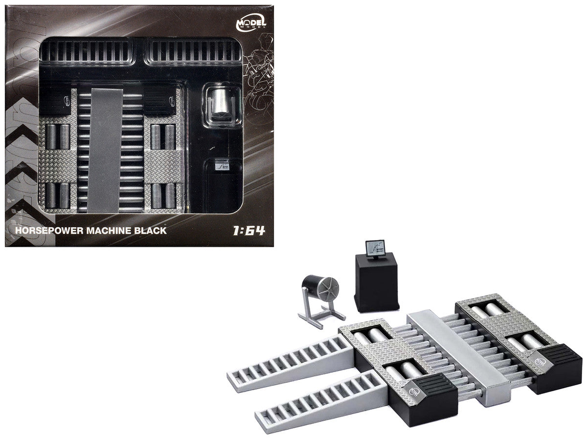 Horsepower Machine Black 1/64 Diecast Model by Model Model