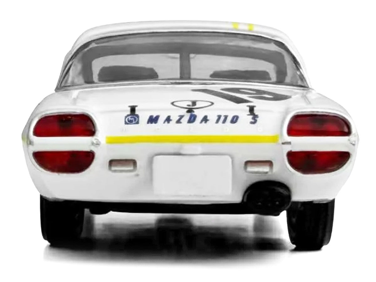 Mazda 110 S Cosmo Sports RHD (Right Hand Drive) #19 "Marathon de la Route" (1968) 1/64 Diecast Model Car by Model Model