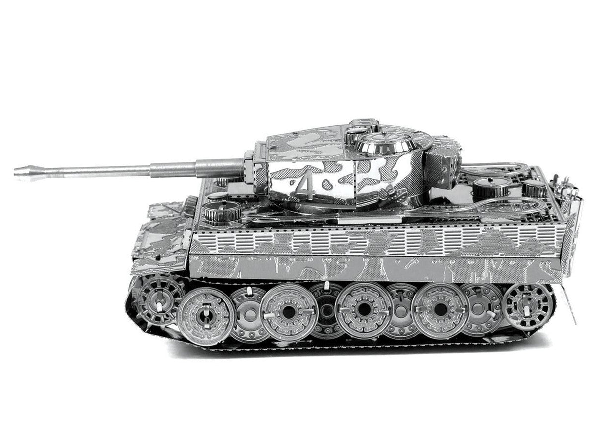 Model Kit German Tiger I Tank (Moderate Difficulty) Steel Model by Metal Earth
