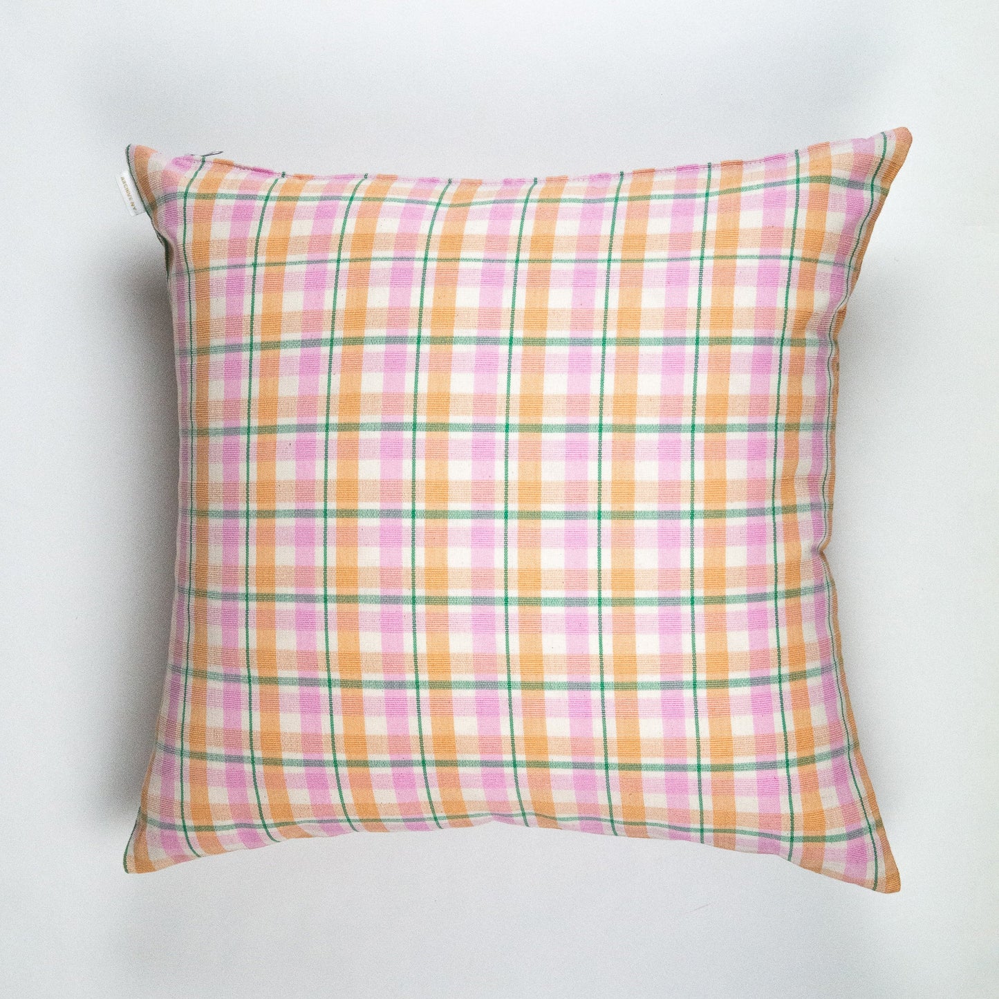 Marguerite Plaid Square Pillow