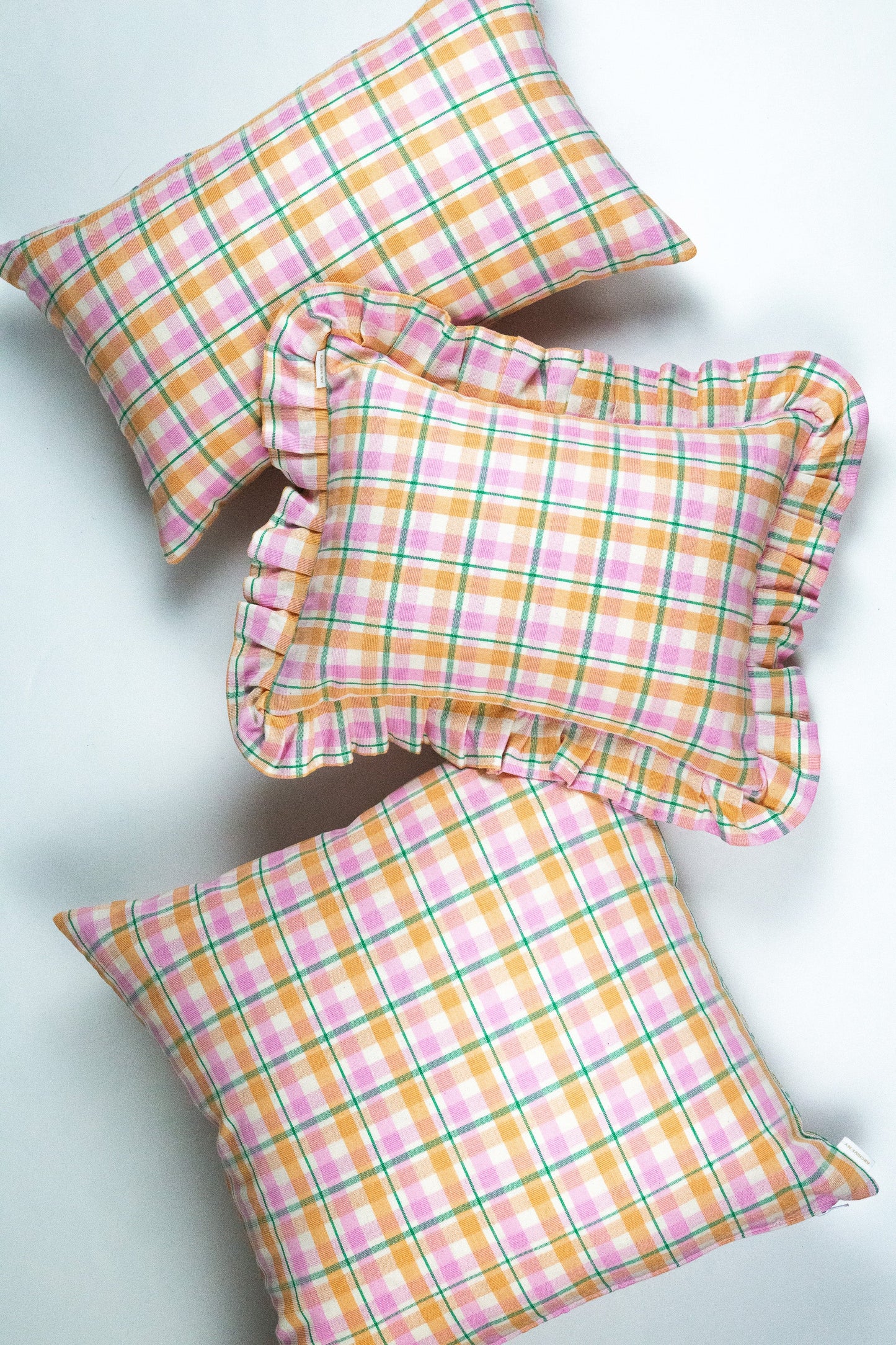 Marguerite Plaid Rectangle Pillow