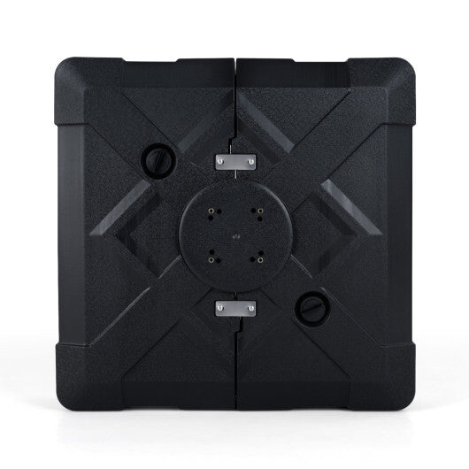34" x 34" Cantilever Patio Umbrella Base with 4 Wheels