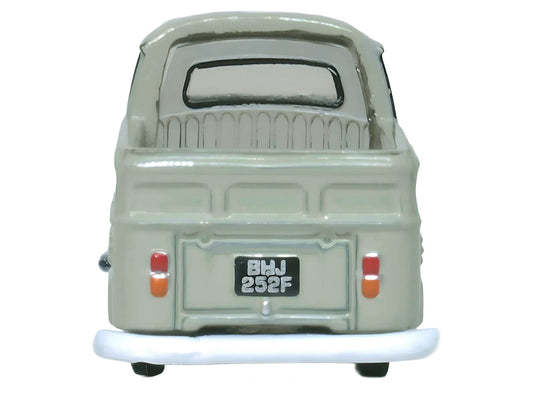 Volkswagen T2 Pickup Truck Light Gray 1/148 (N) Scale Diecast Model Car by Oxford Diecast