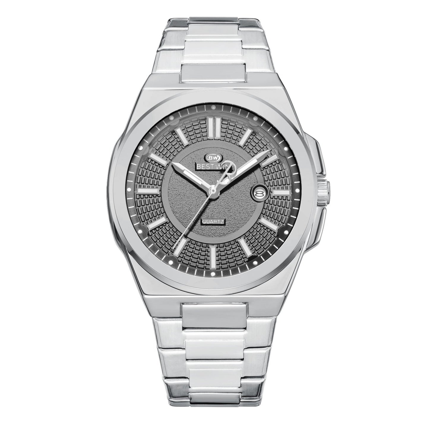 Simple Calendar Luminous Personality Men's Watch