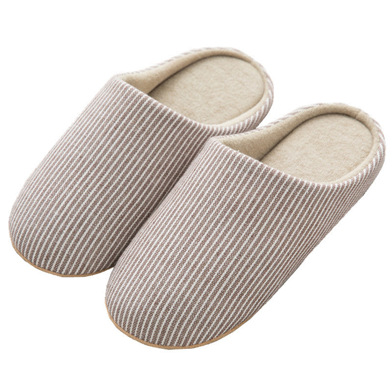 Indoor Soft Bottom Plus Size Non-slip Silent Cloth Bottom Slippers