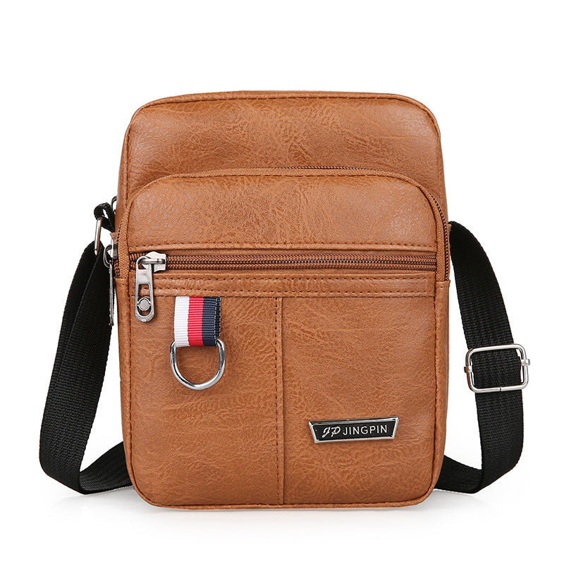 Simple Business Messenger Bag Vertical Casual Men