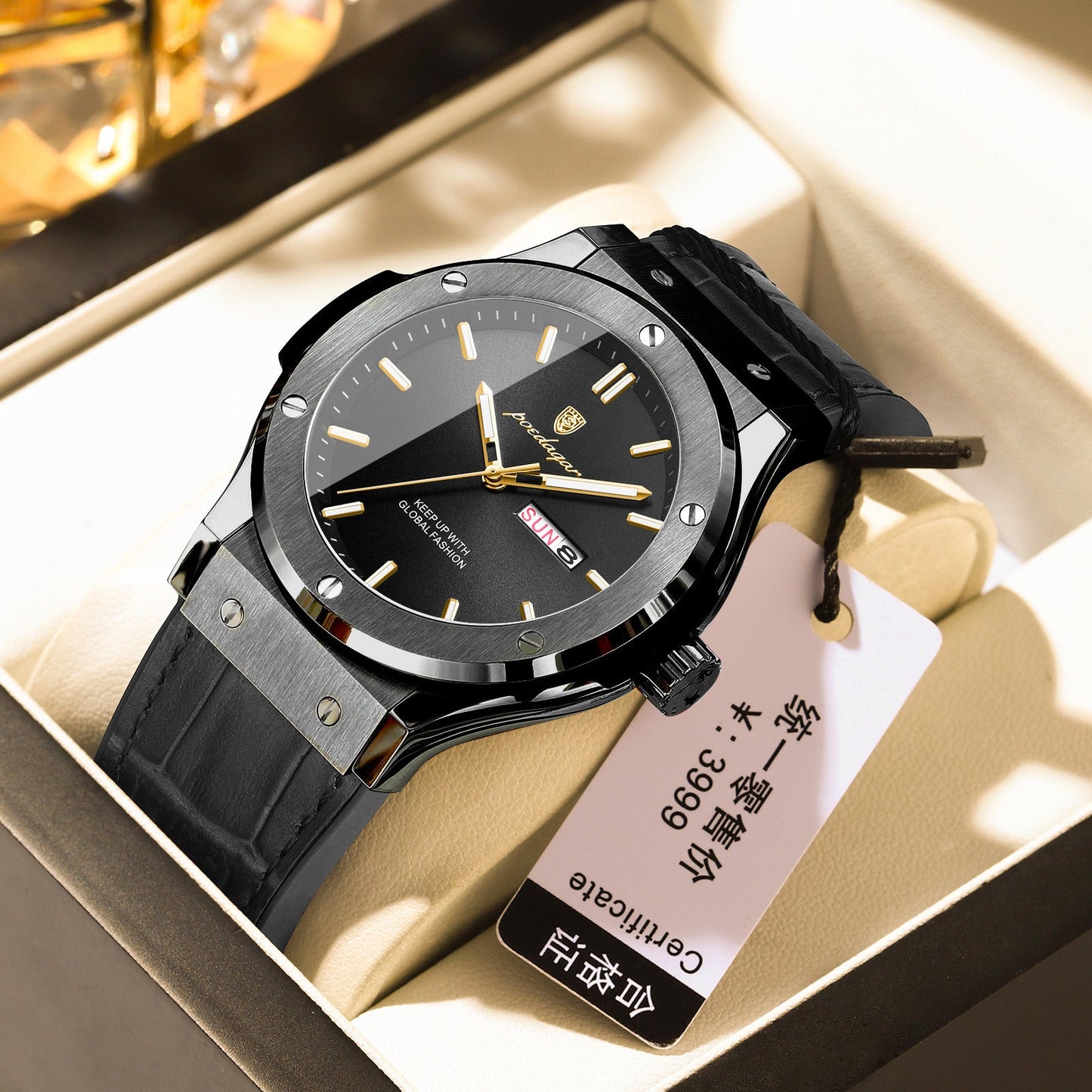 Men's Waterproof Luminous Quartz Watch