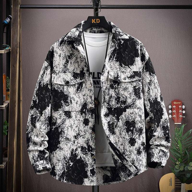 Personality Casual Lapel Shirt Coat
