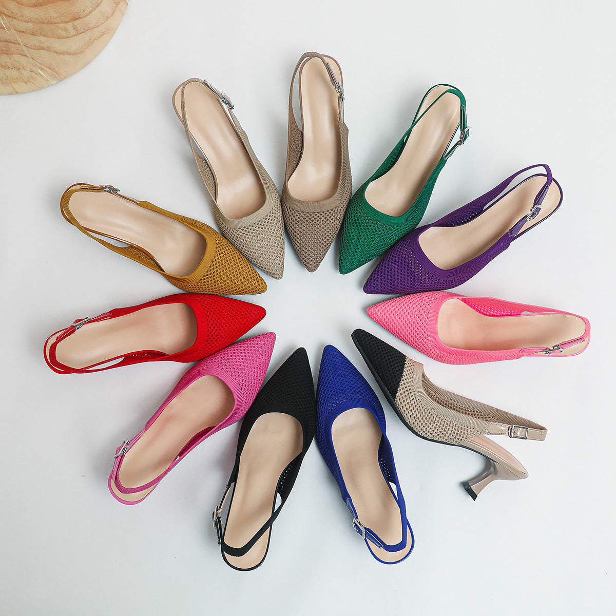 Women's Summer Flyknit Fashion Statement Sandals