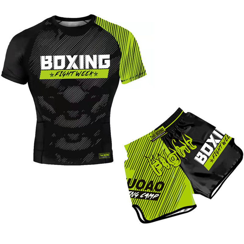 Muay Thai Shorts Clothes For Sanda Boxing Costume Children's Clothes For Sanda Fighting Shorts Muay Thai Free Fight Tights Suit