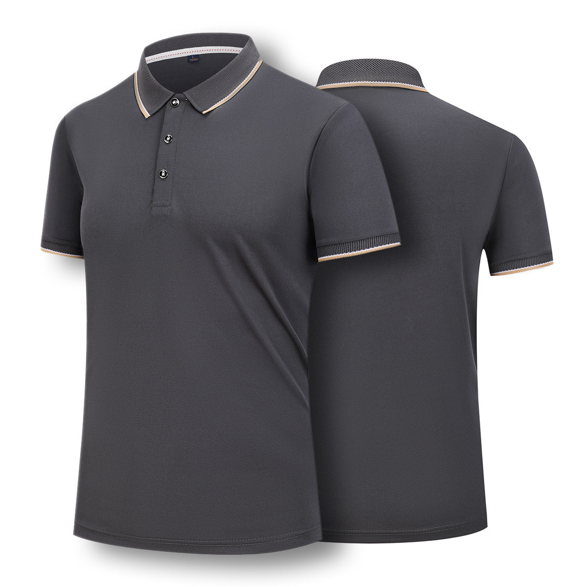 Quick-drying Polo Shirt Men's Lapel Short Sleeve